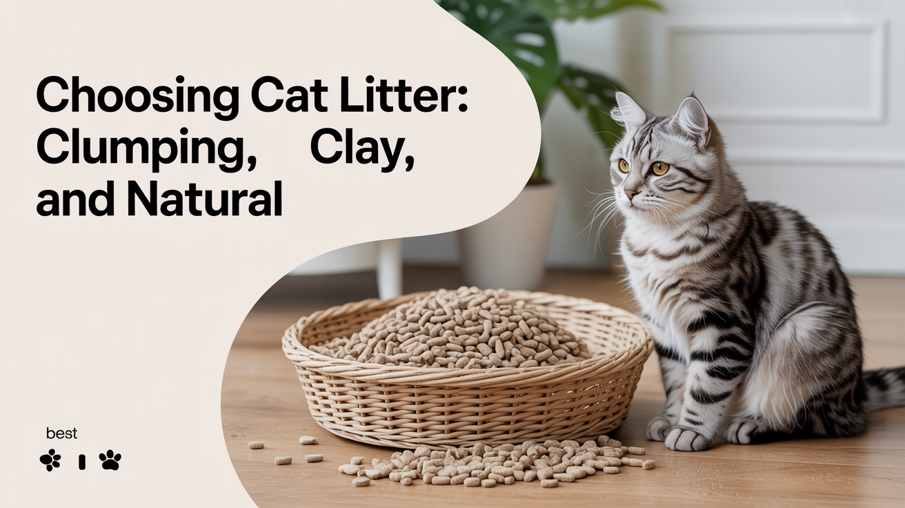 Choosing Cat Litter: Clumping, Clay, and Natural