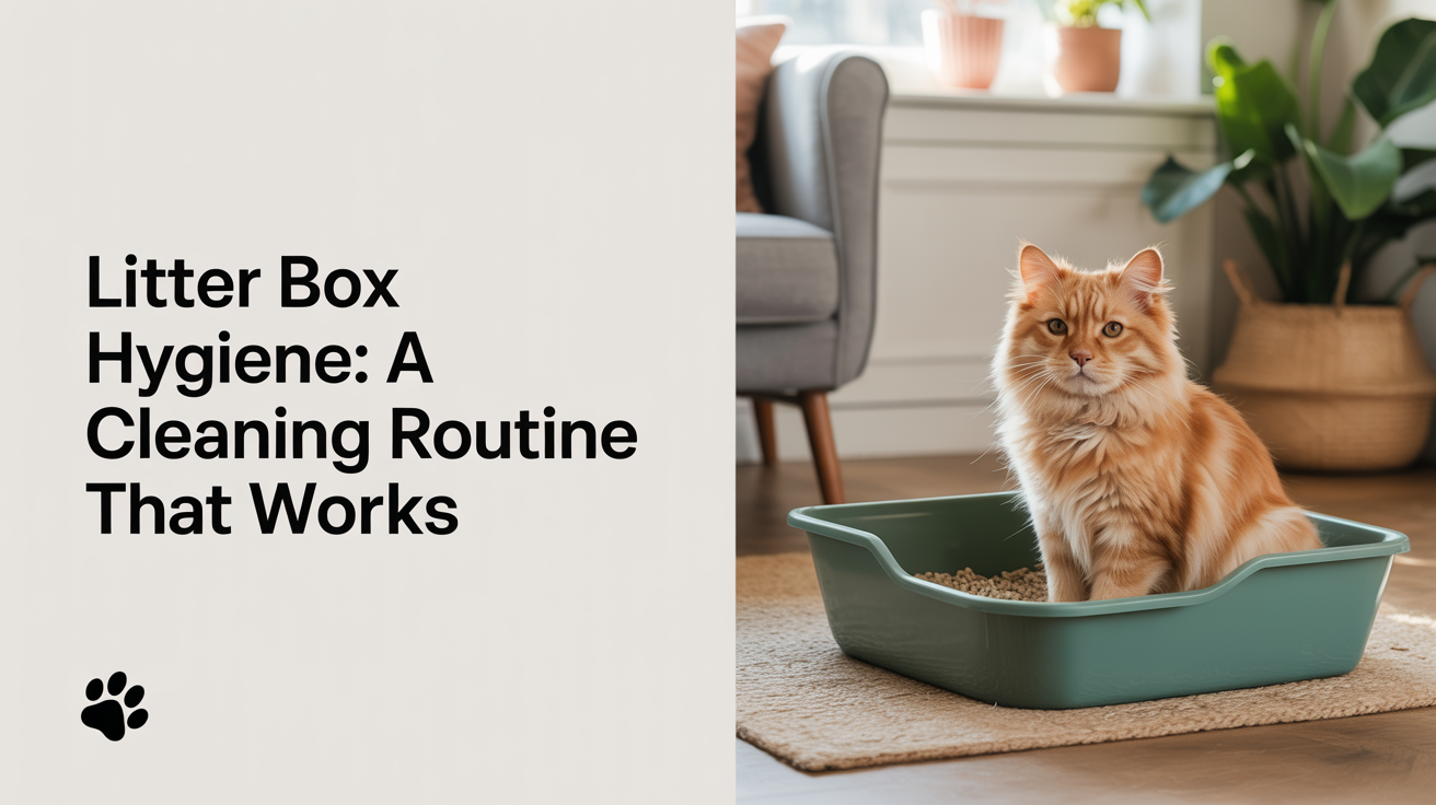 Litter Box Hygiene: A Cleaning Routine That Works