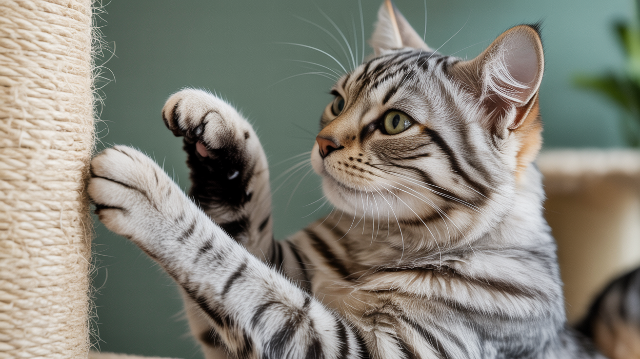 Why cats scratch in the first place